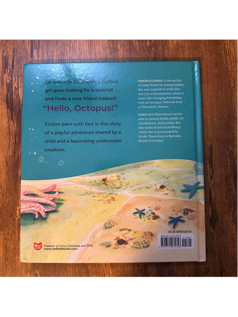 What About an Octopus? Hardcover Deborah Kerbel Owlkids Books - Picture 3 of 3